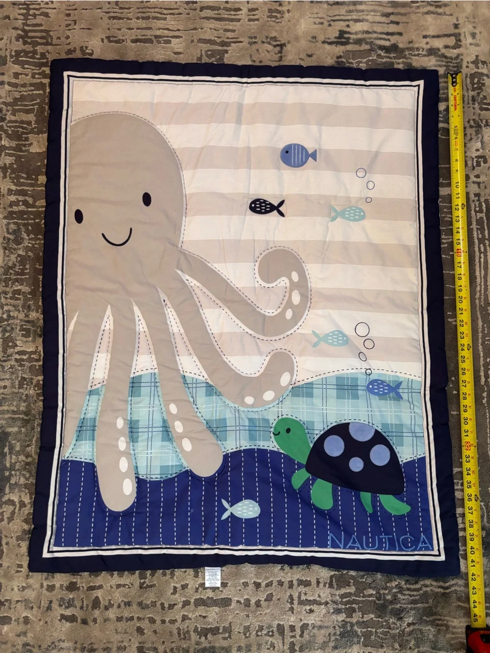 Nautica boy quilt